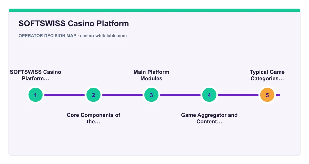 Decision map for SOFTSWISS Casino Platform